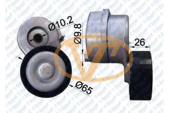 ALT 03339 Alternator Gergi Rulmani Kutuklu Astra H-Corsa C  Z13dt Z13dtj